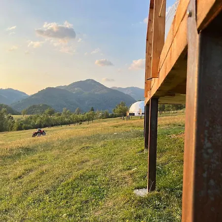 Luxury tent Starry Dome - Manta's Retreat Glamping Cornereva