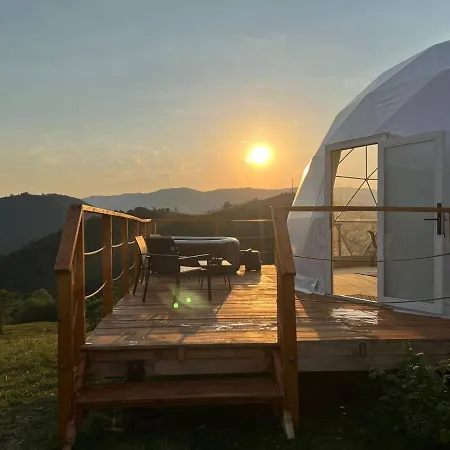 Luxury tent Starry Dome - Manta's Retreat Glamping Cornereva